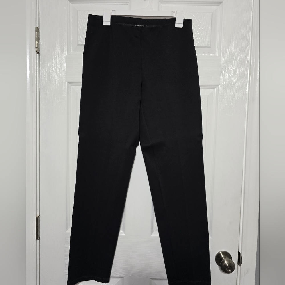 Eileen Fisher Washable Stretch Crepe High-Waisted Pant Size Small B48